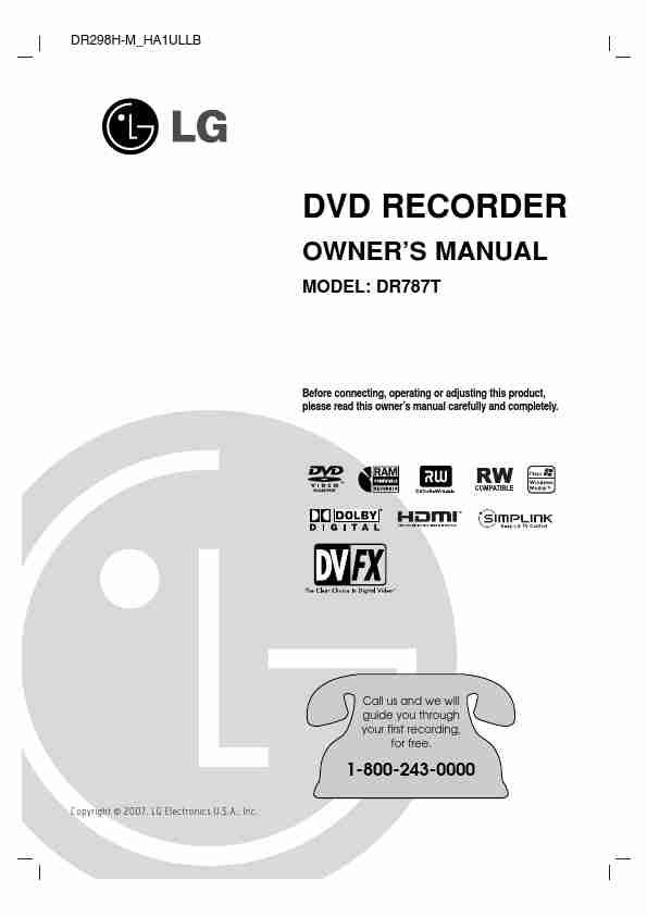 LG Electronics DVD Recorder DR787T-page_pdf